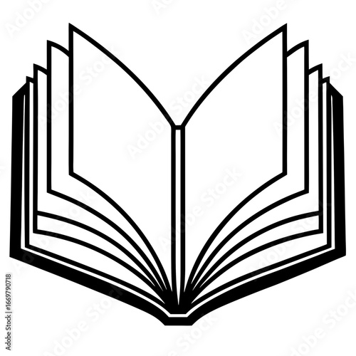 An open book with pages folded in a heart shape symbolizes a love for reading and the wisdom found in literature