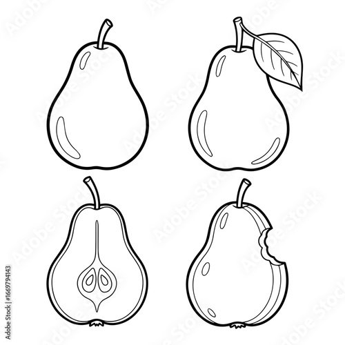 set of pears