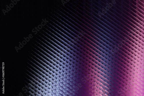 Fotografie Purple and pink woven gradient stripe abstract texture
