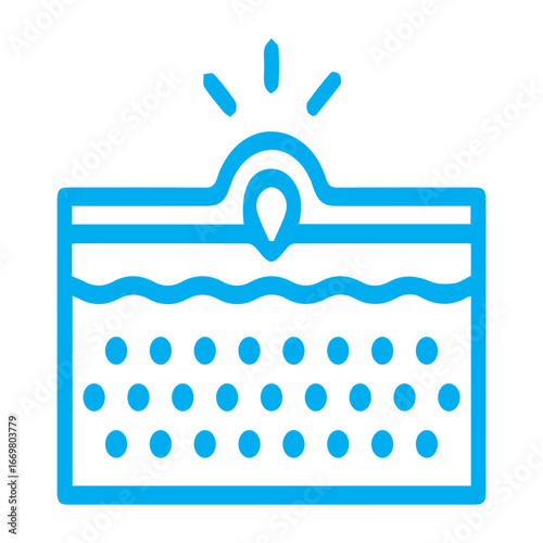 Pimple Breakout Skin Icon