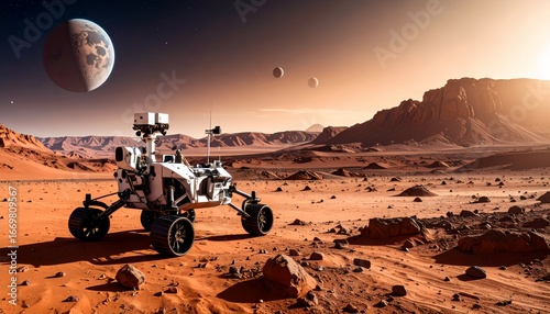 Autonomous Rover Technology in Mars Missions