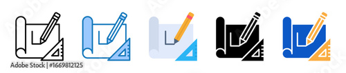 Design multiple style icons set design vector illustration. 