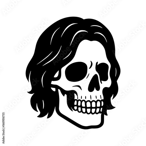 Human Skull illustration