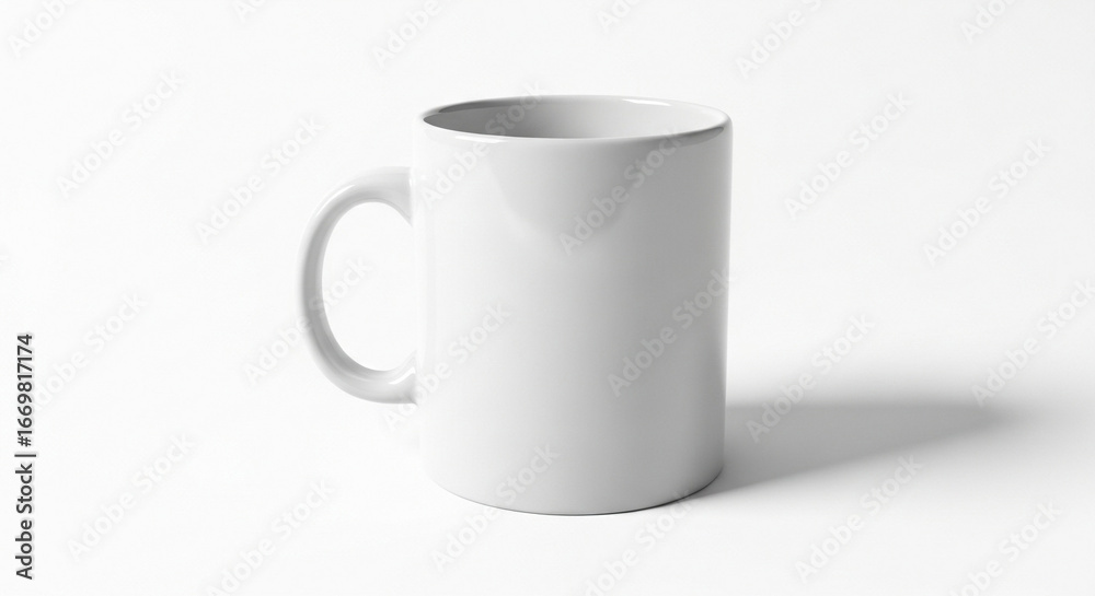 Fototapeta premium Plain whiteug