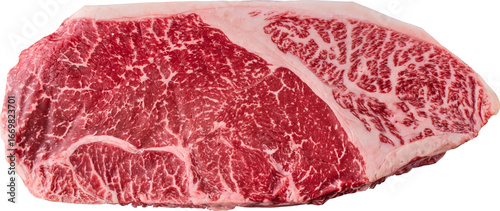 Bild auf Leinwand Wagyu Isolated On Transparent Background