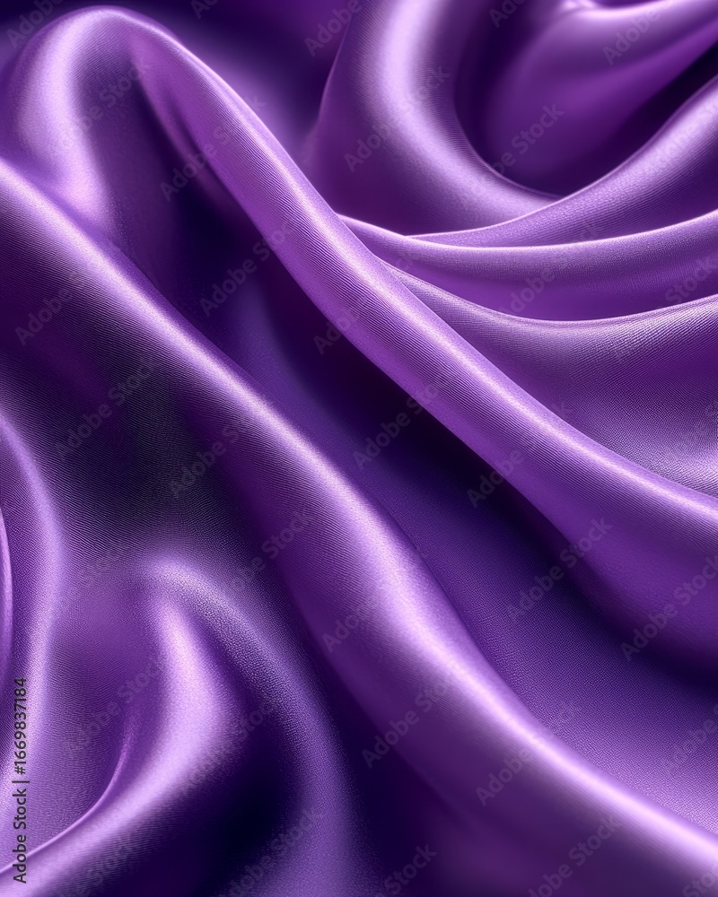 Obraz premium Background featuring a high-quality, silky texture fabric with a smooth and shiny surface. Perfect for a sophisticated social media post or chic vertical wallpaper, this design captures, Generative AI