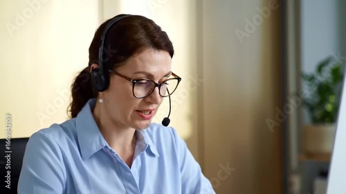 portrait of a female doctor talking on phone