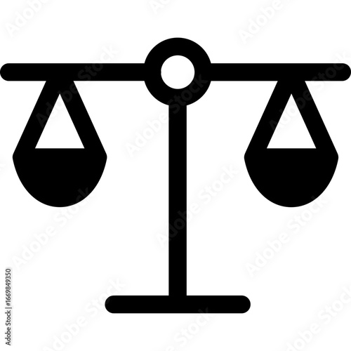 scales of justice, law, fairness, balance icon