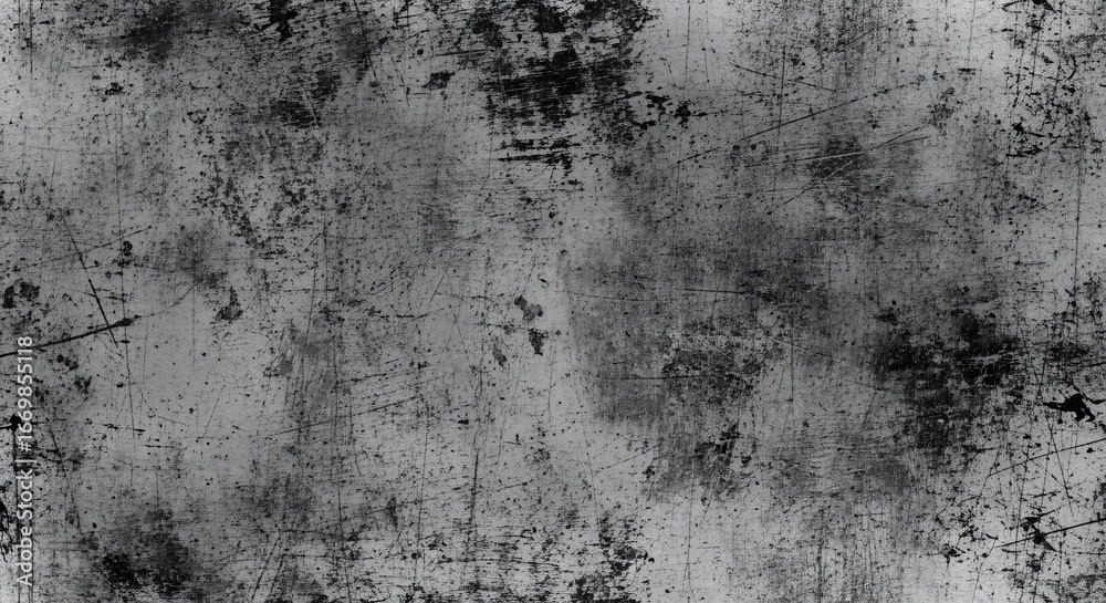 Fototapeta premium Abstract Grunge Texture: Weathered Metal Surface with Scratches and Marks