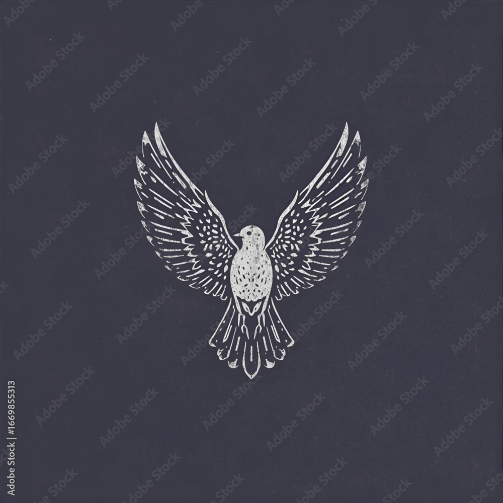 Fototapeta premium eagle with wings