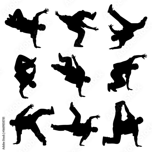 Dance silhouette