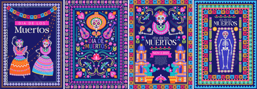 Dancing Skeletons Day Of Dead