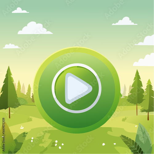 Green player buttons