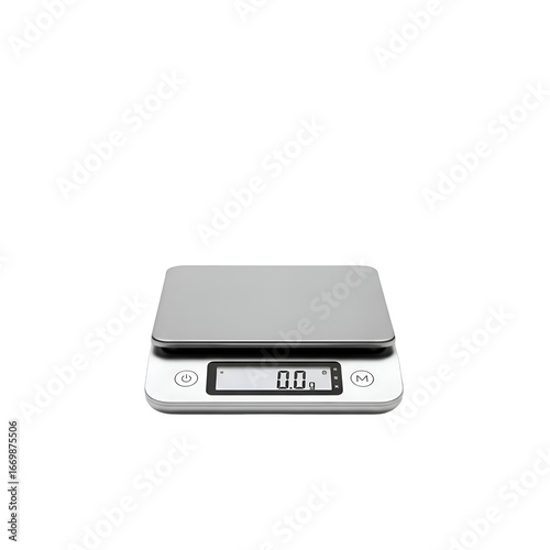 Digital Kitchen Scale: Weighs Ingredients Accurately for Cooking with a Transparent Background