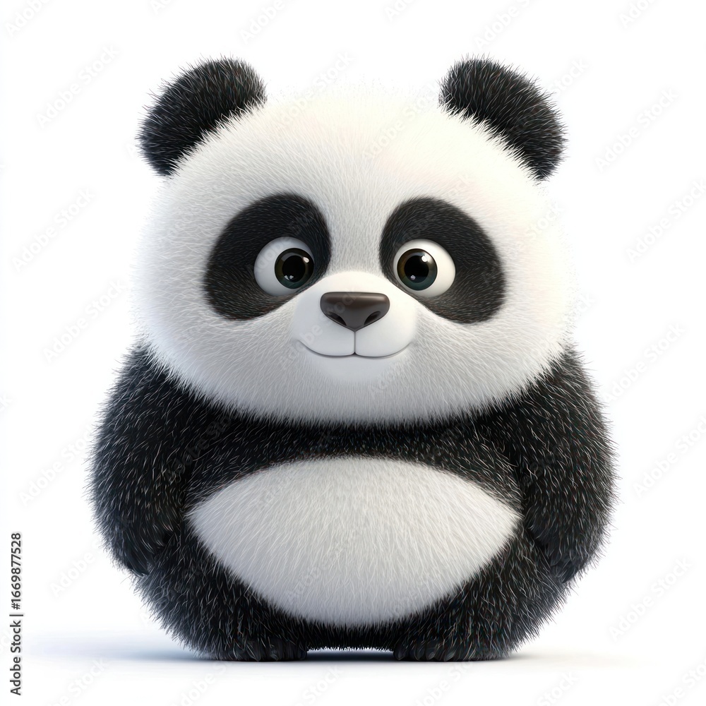 Fototapeta premium Bear illustration cartoon animal.