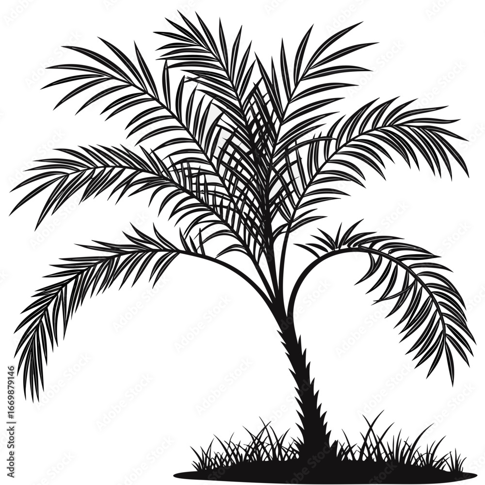 Naklejka premium Areca Palm