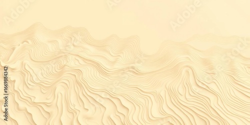 Subtle beige topographic contour lines on a light background,  geography,  simple