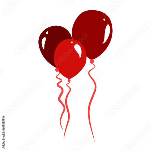 Red balloons