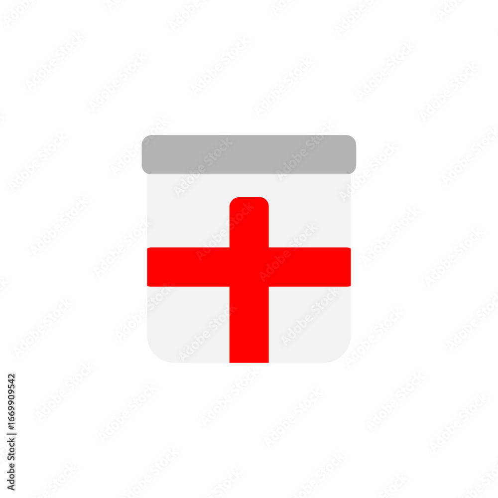 Obraz premium English flag icon design in a minimalist style, perfect for branding and patriotic concepts
