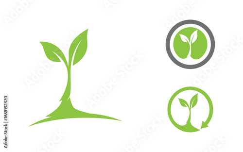 Tree leaf ecology nature  Healthy vegan concept element v4.28