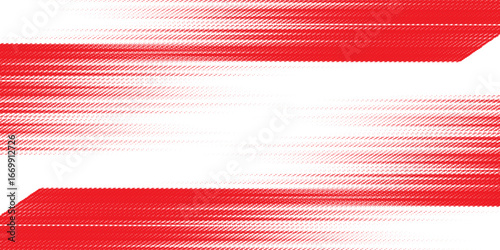 red and white brush wrap car sticker pattern abstract banner sporty lines red and white color combination grunge brush pattern racing motorsport design, modern.
