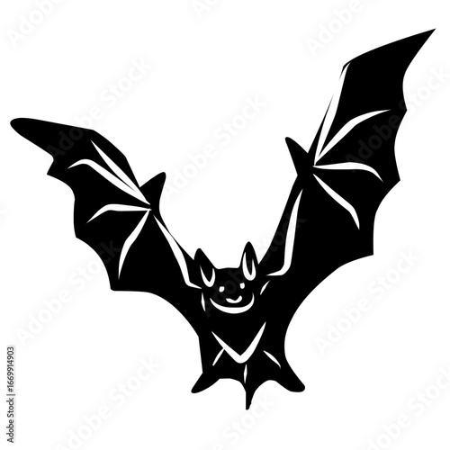 Halloween holiday bat silhouette