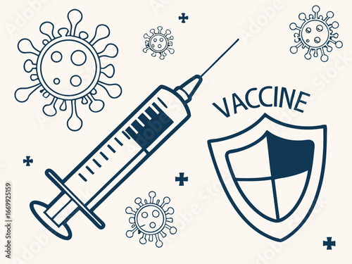Injection against the virus, health, infection, covid, disease hearth, vaccine