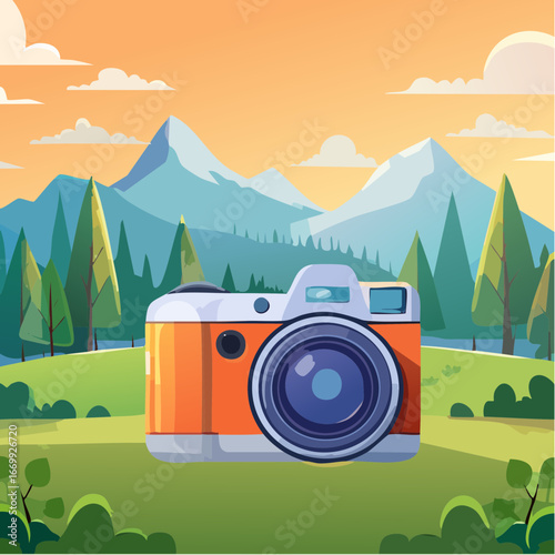 Photo camera icon VECTOR