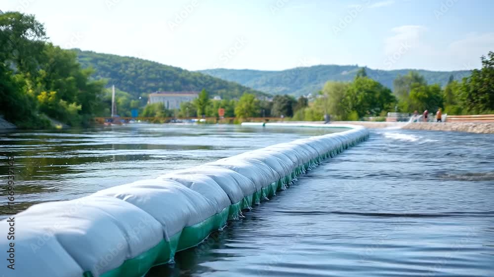 Innovative inflatable dam solutions for efficient temporary water ...