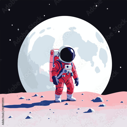 Astronaut on Planet Surface