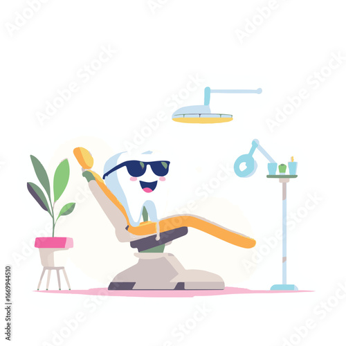 Person relaxing on beach chair