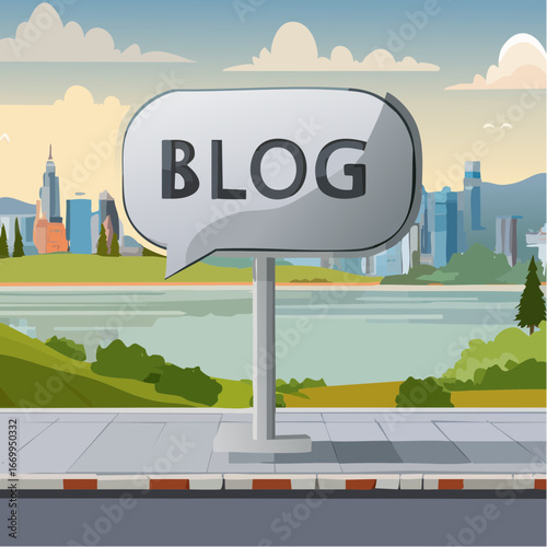 Grey glossy blog dialog cloud VECTOR