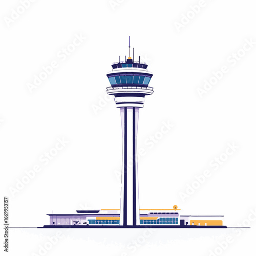 Control tower modern airport design
