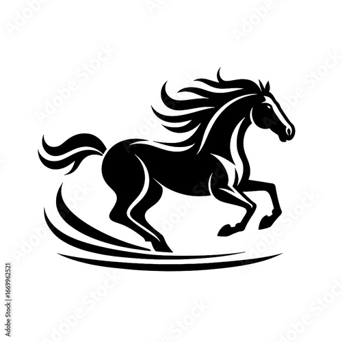 horse head vector
