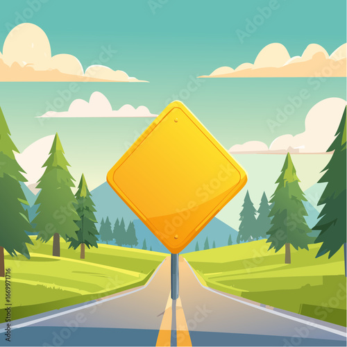 road in the mountains