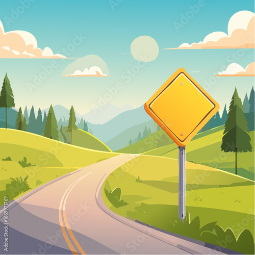 road in the mountains
