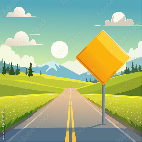 road in the mountains