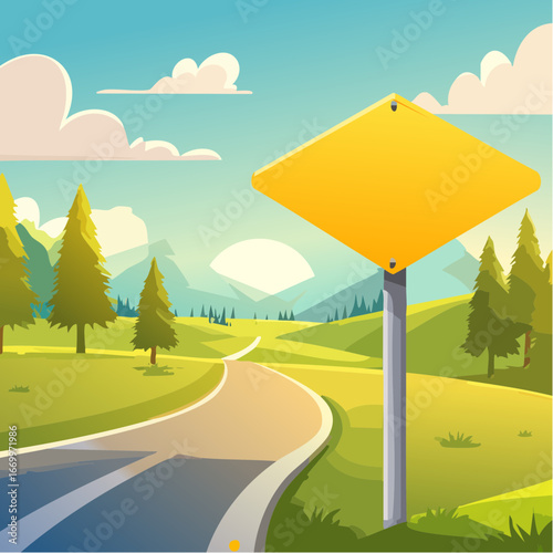 road in the mountains