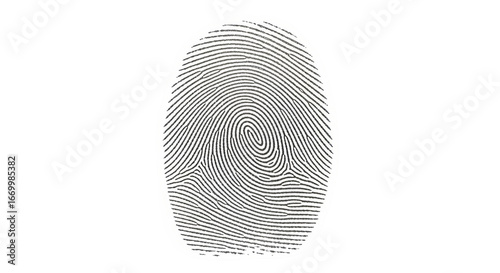 Isolated Fingerprint