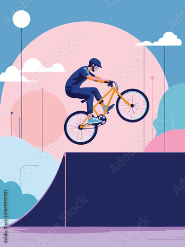 mountain bike rider