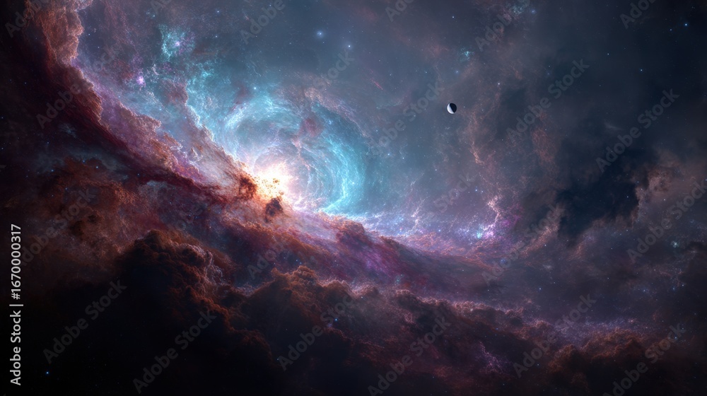 Fototapeta premium Intricate neuron structure magnified, symbolizing brain function and scientific research.