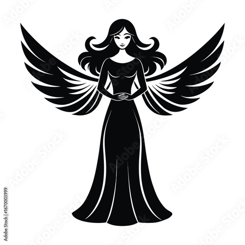 angel with wings