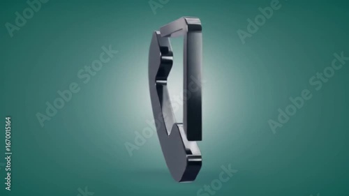 knife on a white background