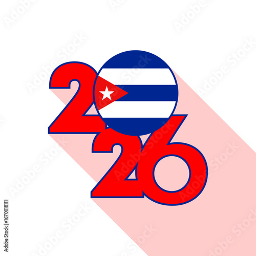 2026 Long Shadow Banner with Cuba Flag Inside.