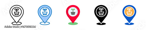 Garden multiple style icons set design vector illustration. 