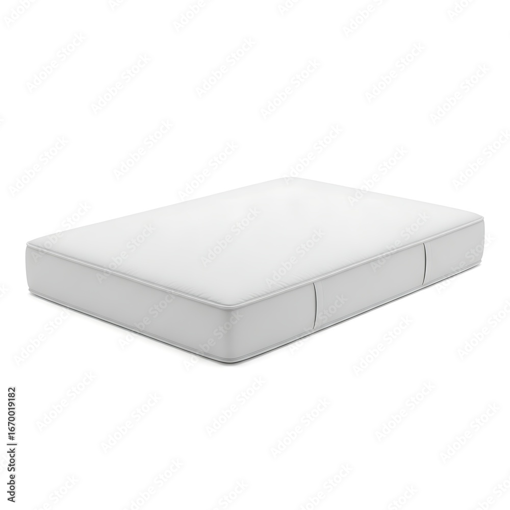 Obraz premium Comfortable White Mattress for Restful Sleep and Bedroom Decor.