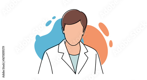 Doctor portrait, medical professional, healthcare worker