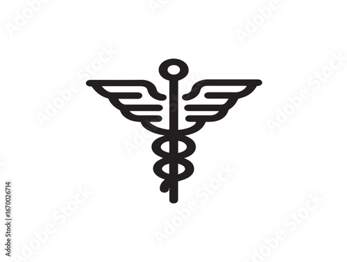 Modern Medical Icon Rendered With Clean Simple Linear Vector Design