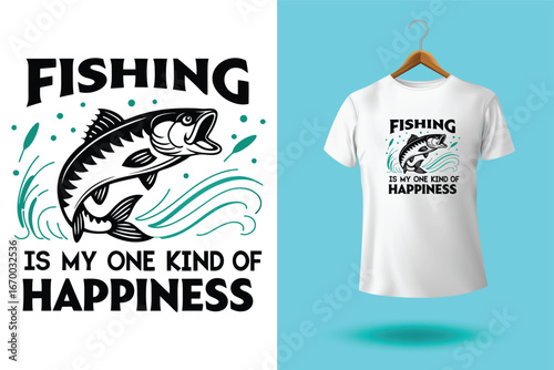 Fishing graphic vactor t shirt design art