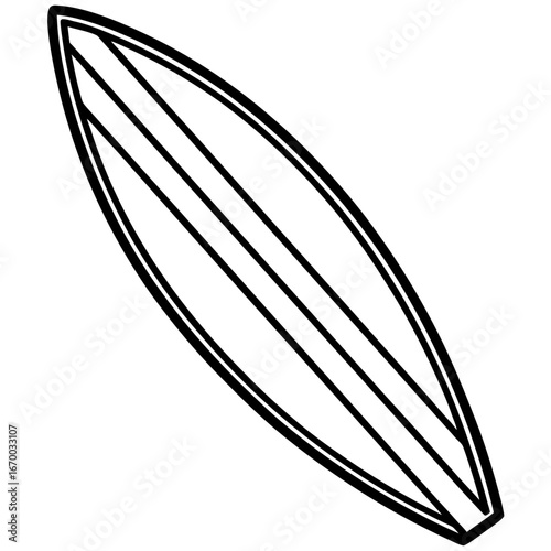 Colorful Surfboard Art Vector
